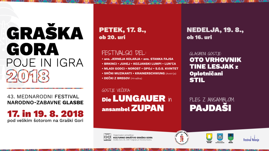 Graška Gora poje in igra 2018